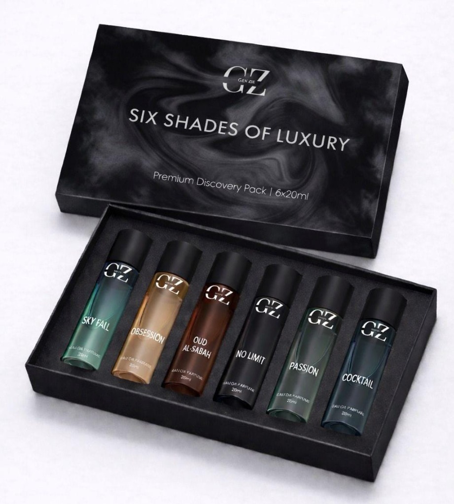 Pack of 6 Shades of Luxury